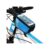 Bicycle Mobile Phone Pouch 5.7 Inch Touch Screen Top Frame Tube Storage Bag Cycling MTB Road Bike Bycicle Bags(#Blue)